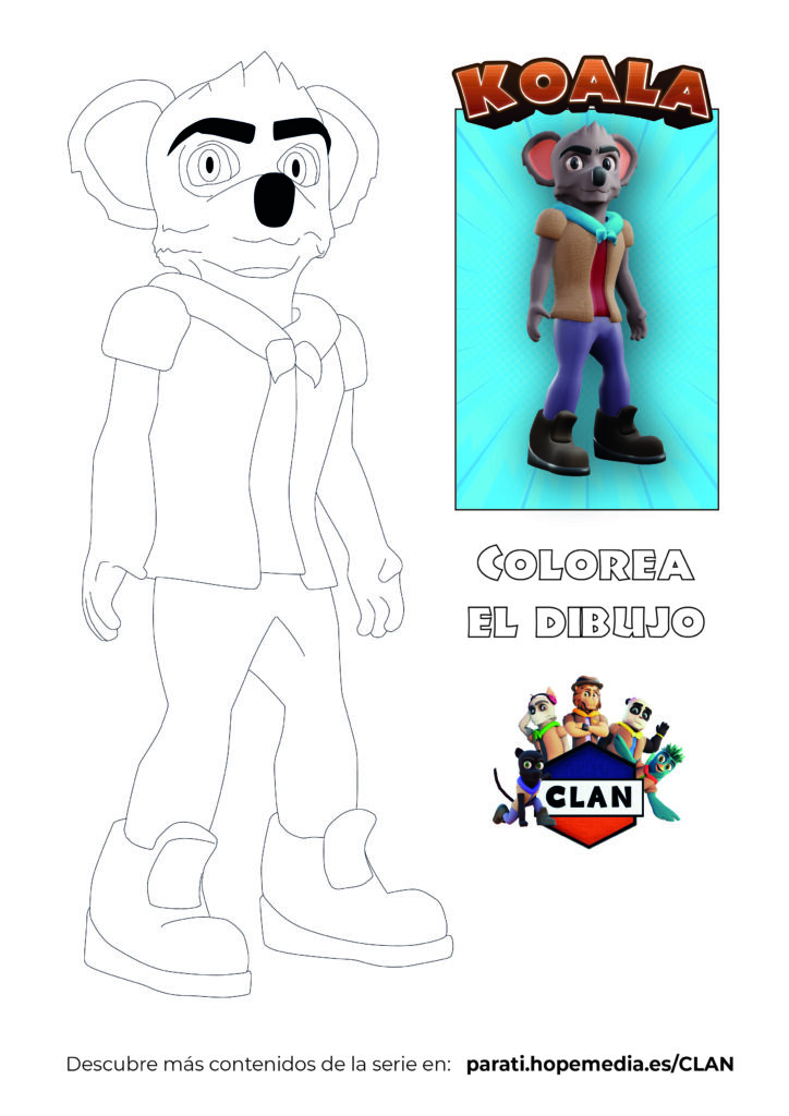Koala_colorear
