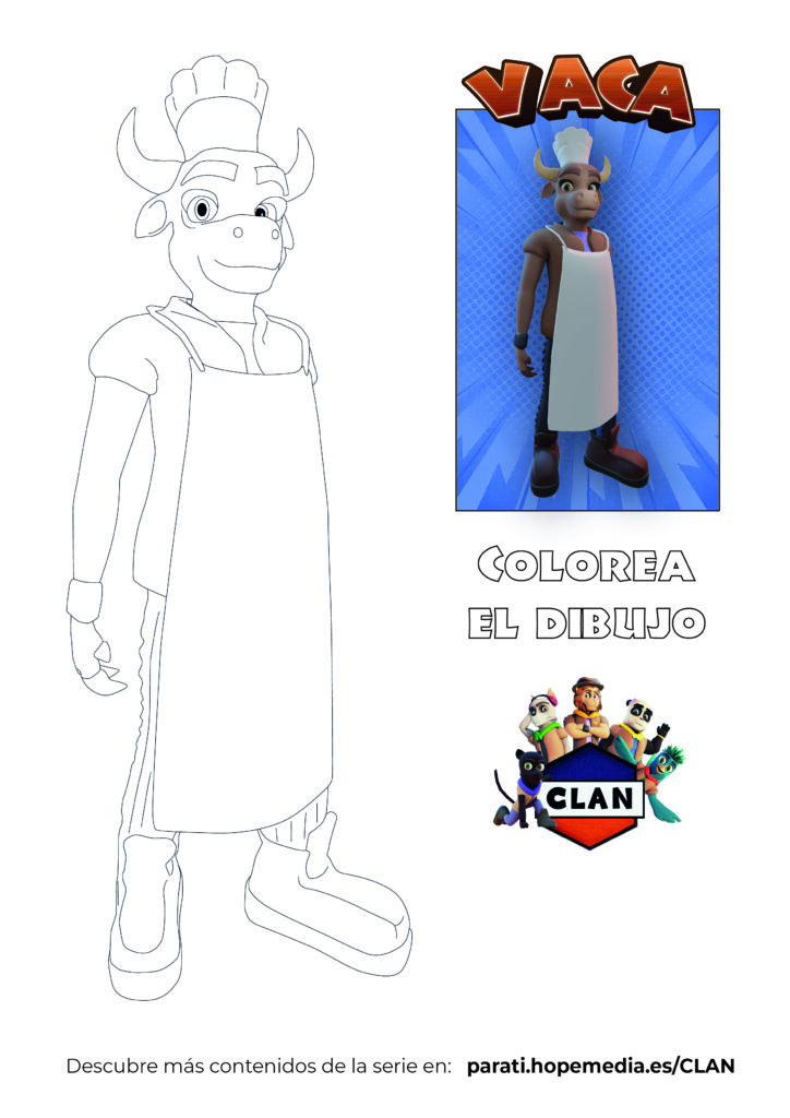Vaca_colorear